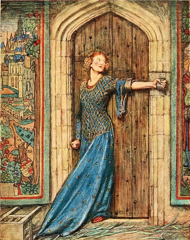 From Eleanor Fortesque Brickdale's Golden book of famous women (1919)