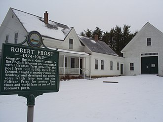 Robert Frost historical marker
