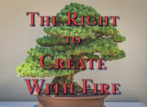 The Right to Create with Fire by Stephen Kastner