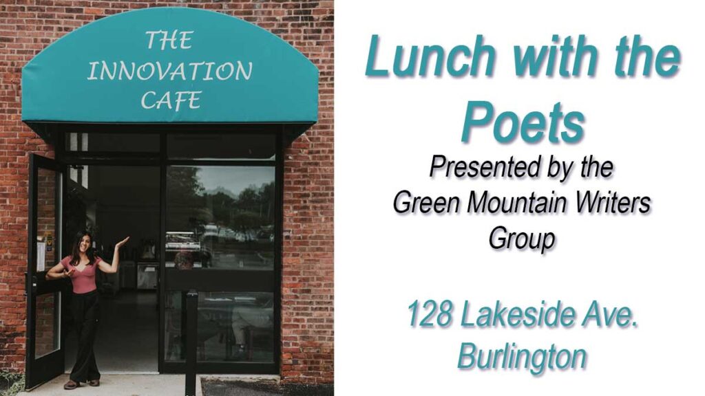 You're invited to lunch with the poets. at the Innovation Café 